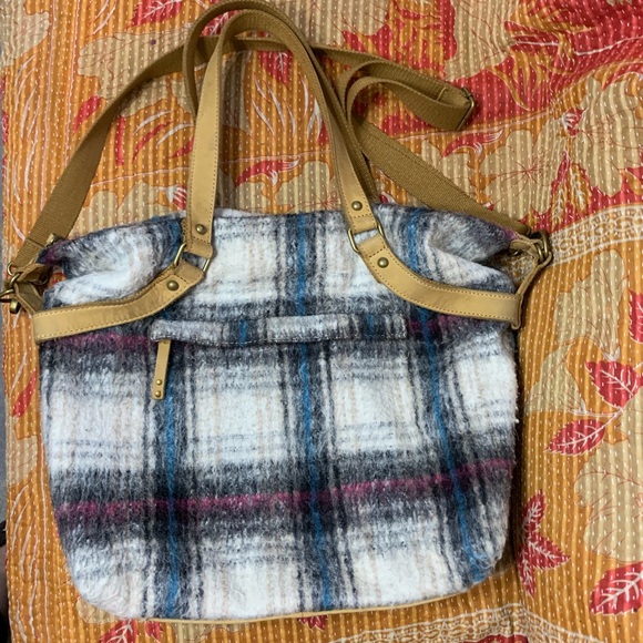 Anthro Schuler & Sons Leather large Tote Purse - Picture 2 of 8